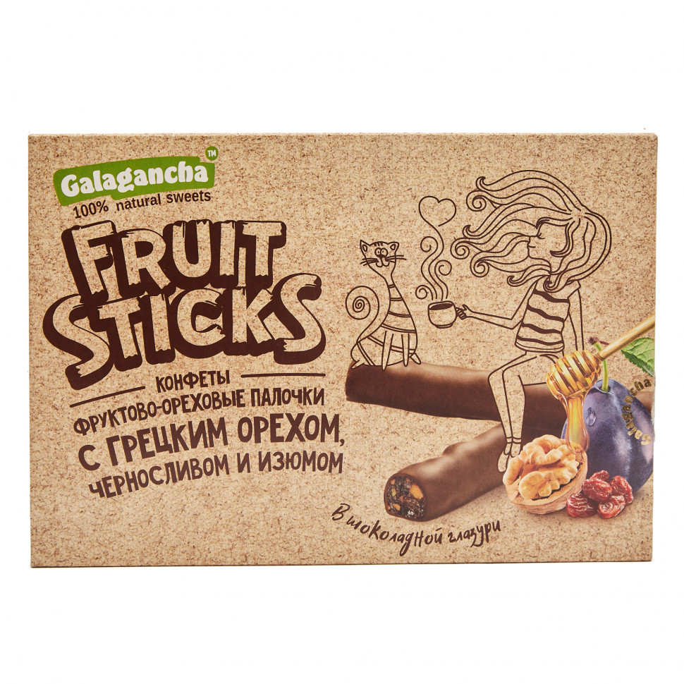  Берестов КРАФТ Fruit Stiсks с черносливом и грецким орехом, 175г в Шебекине
