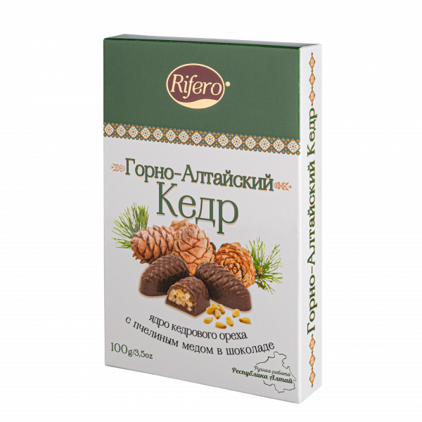 №1 Риф и ко Конфеты "Горно-Алтайский кедр" 100г  в Шебекине
