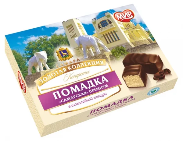 №2 КФ МИР Помадка ШОКОЛАДНОЙ ГЛАЗУРИ 145г  в Шебекине