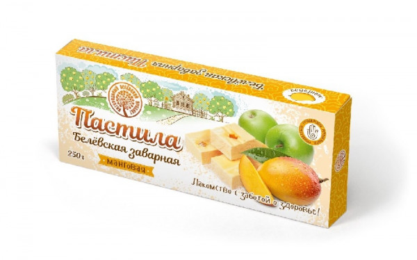 №1 Заварная пастила "Манговая" 250г  в Шебекине